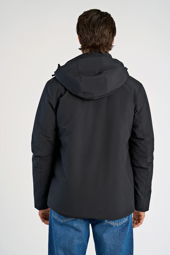 Short parka jacket