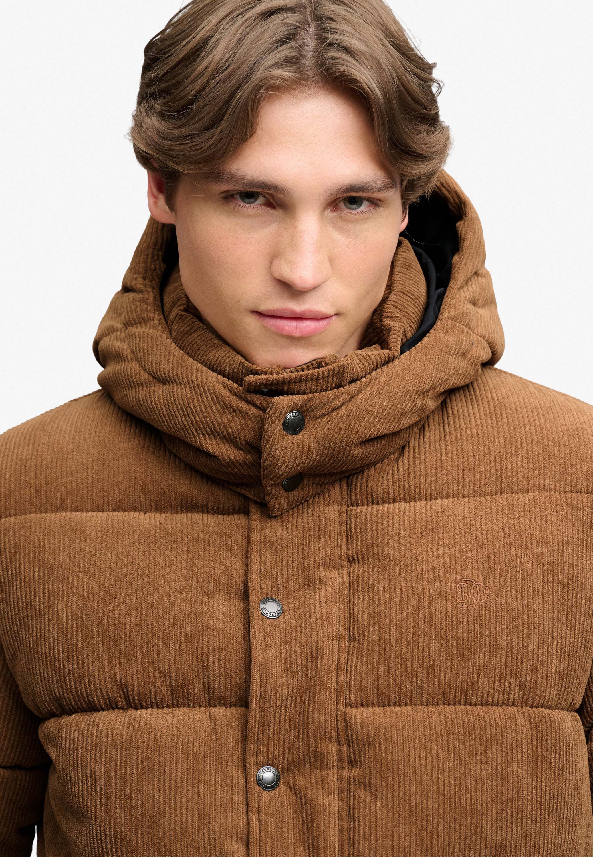 PREMIUM HOOD CORD PUFFER JKT