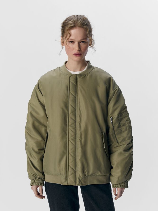 OBJMARY OVERSIZE BOMBER JACKET REP
