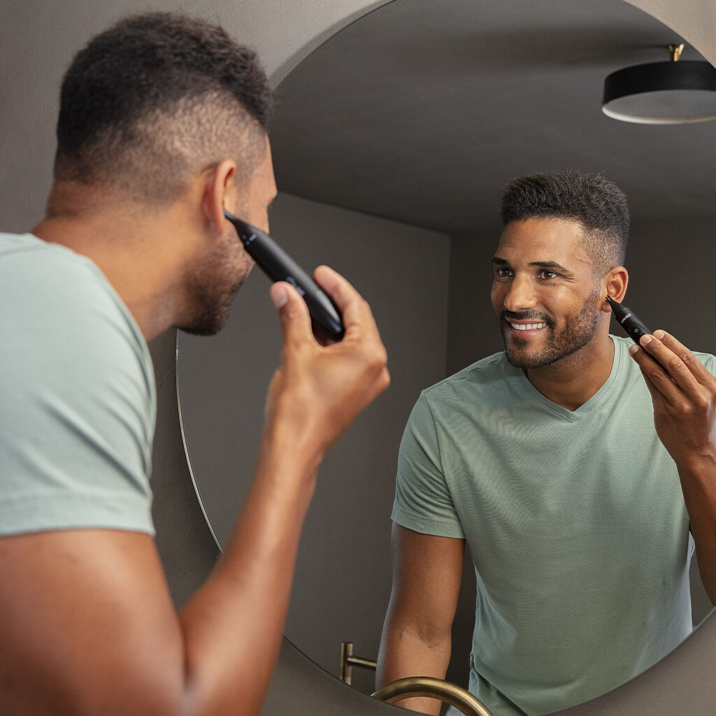 MN2X MenCare Pr&aelig;cisionstrimmer til &oslash;re, n&aelig;se og &oslash;jenbryn