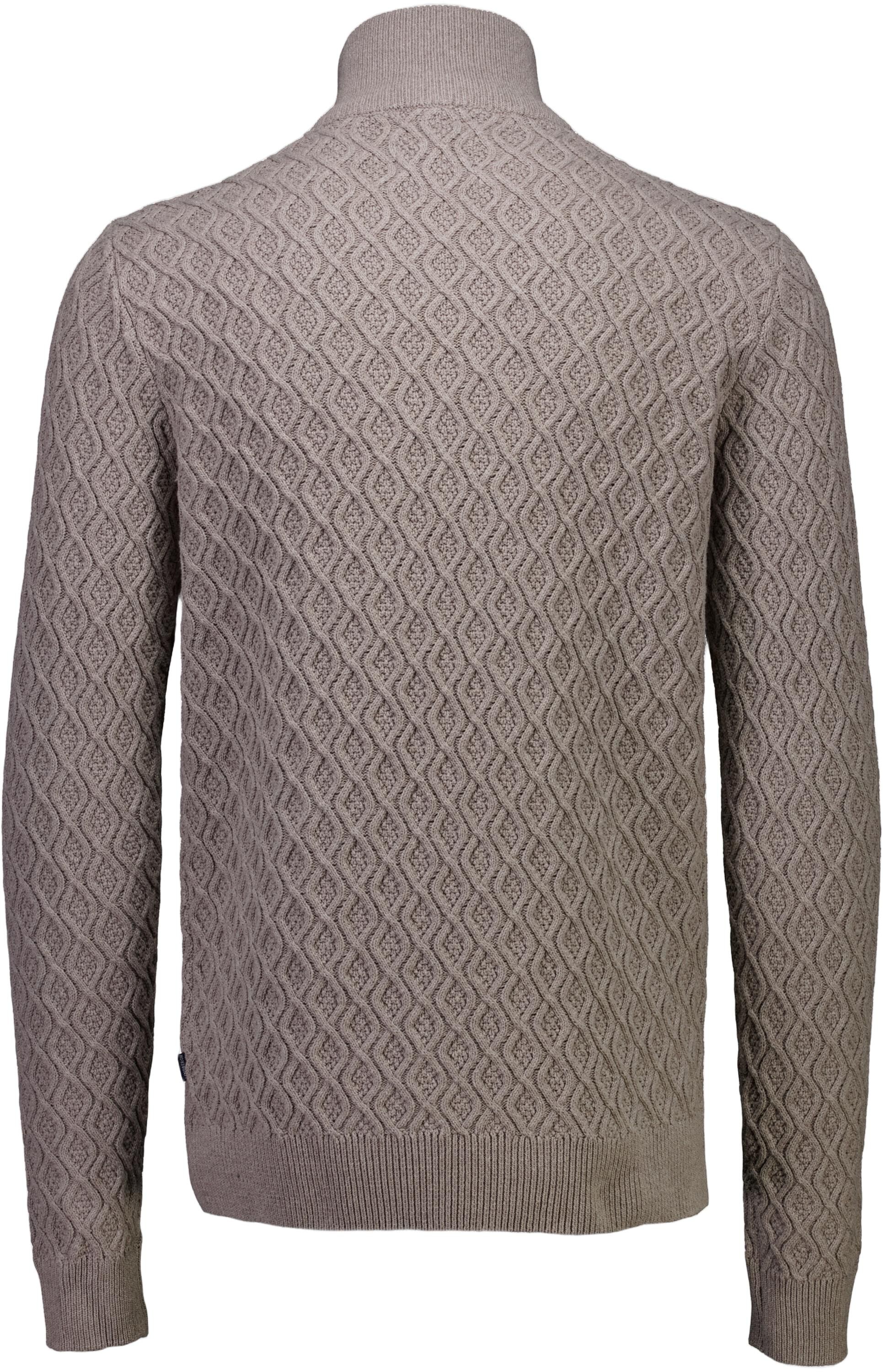 Recycle structure half zip