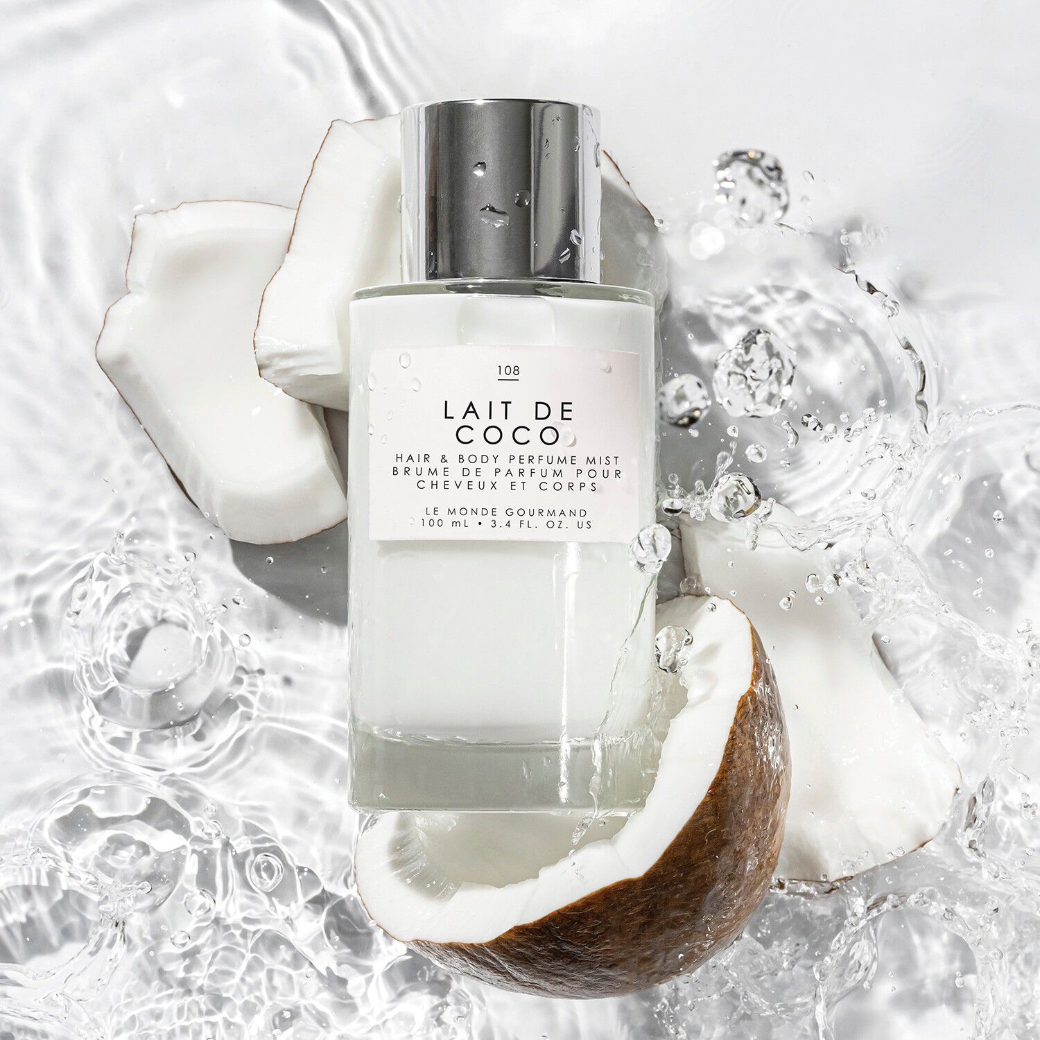 Lait de Coco - Parfumemist til h&aring;r og krop