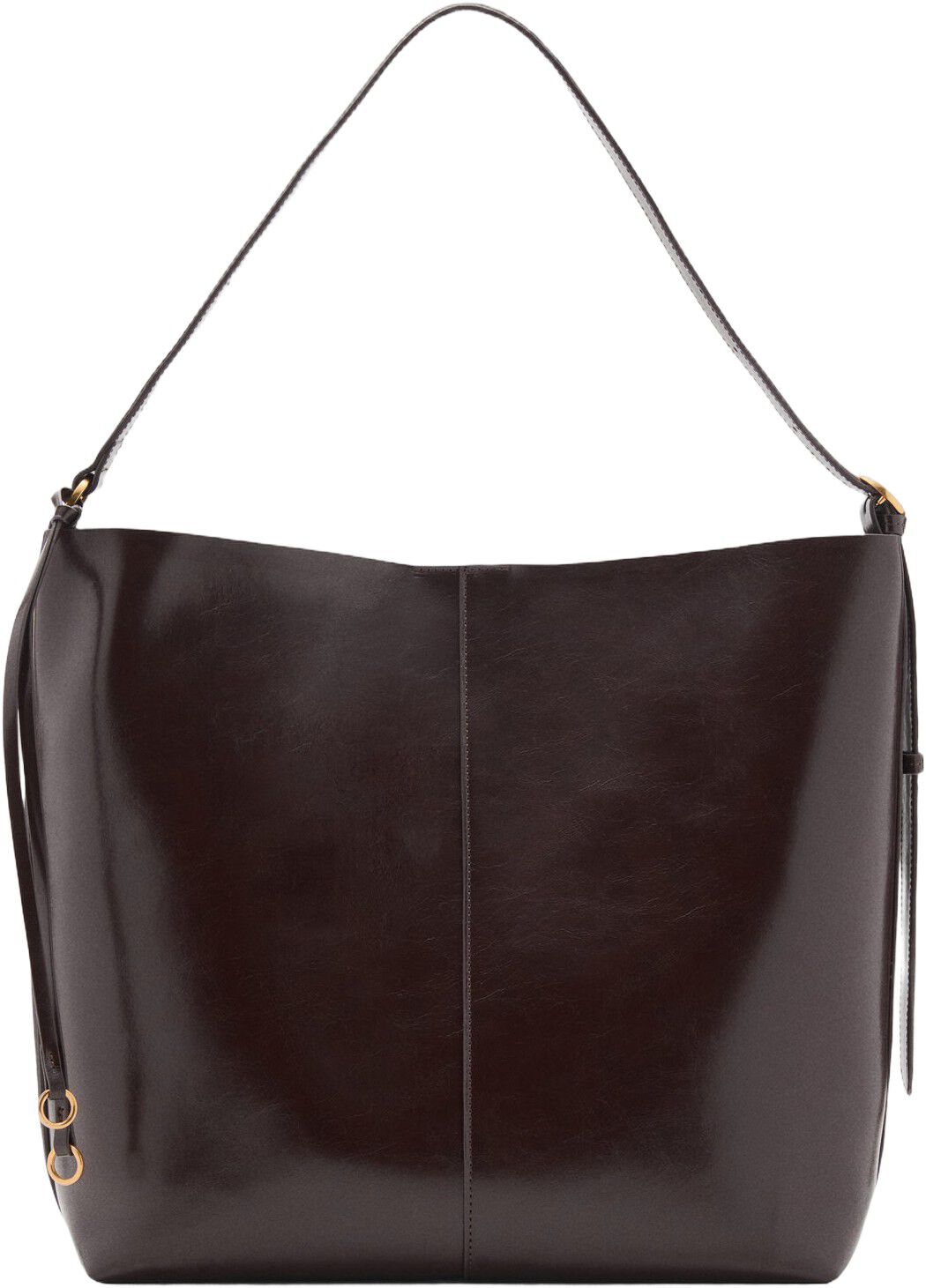 Shiny shoulder bag