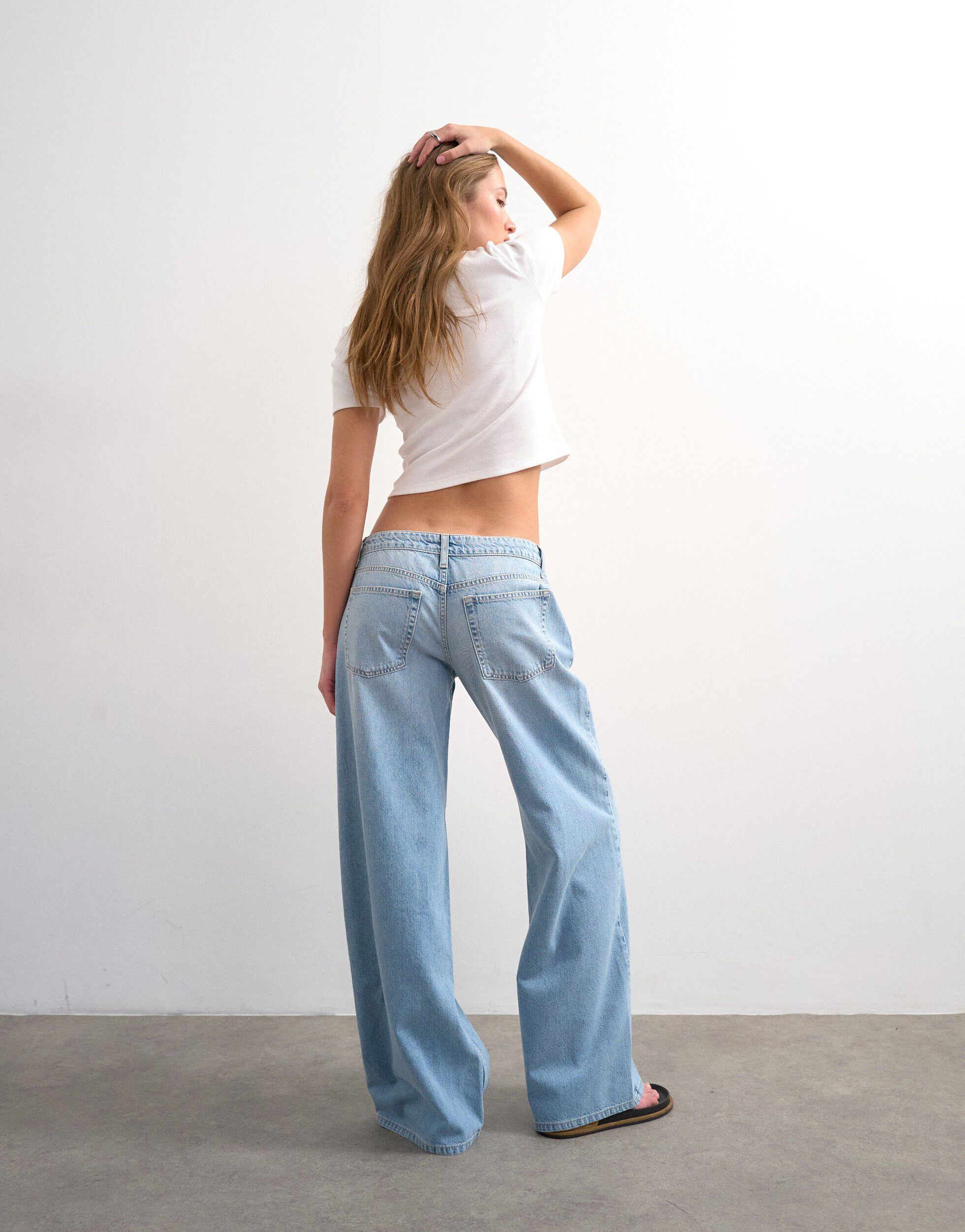 TSANNA LR PUDDLE JEANS LB DNM