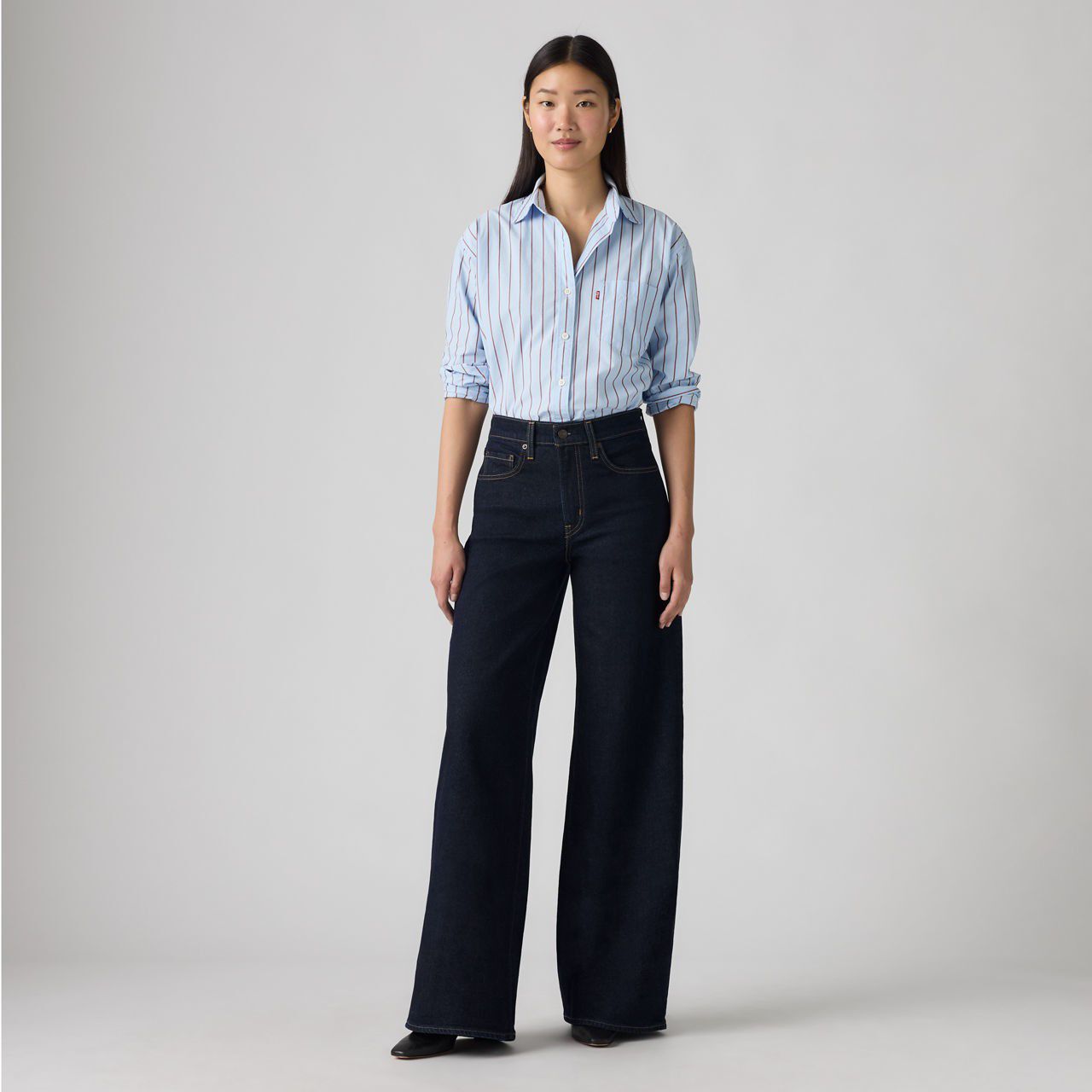 728 High Rise Wide Leg Jeans