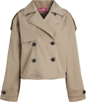 JXCARLIE SHORT TRENCHCOAT OTW SN