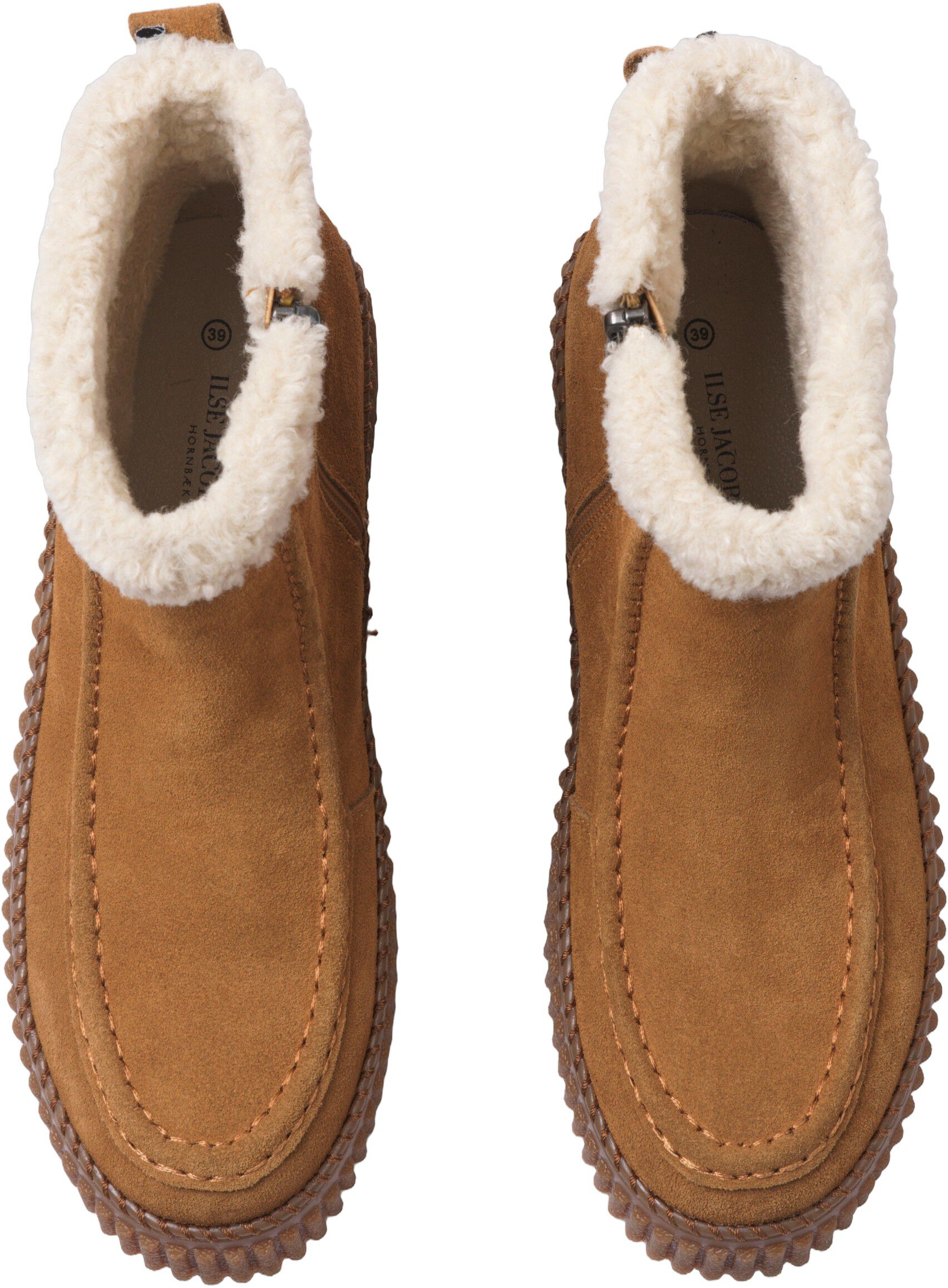 Suede Boots With Shearling