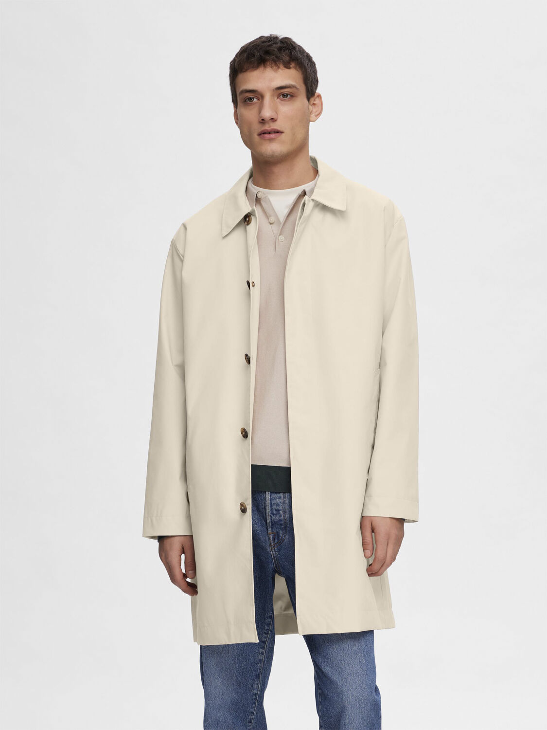 SLHDEVON LAYERS CARCOAT