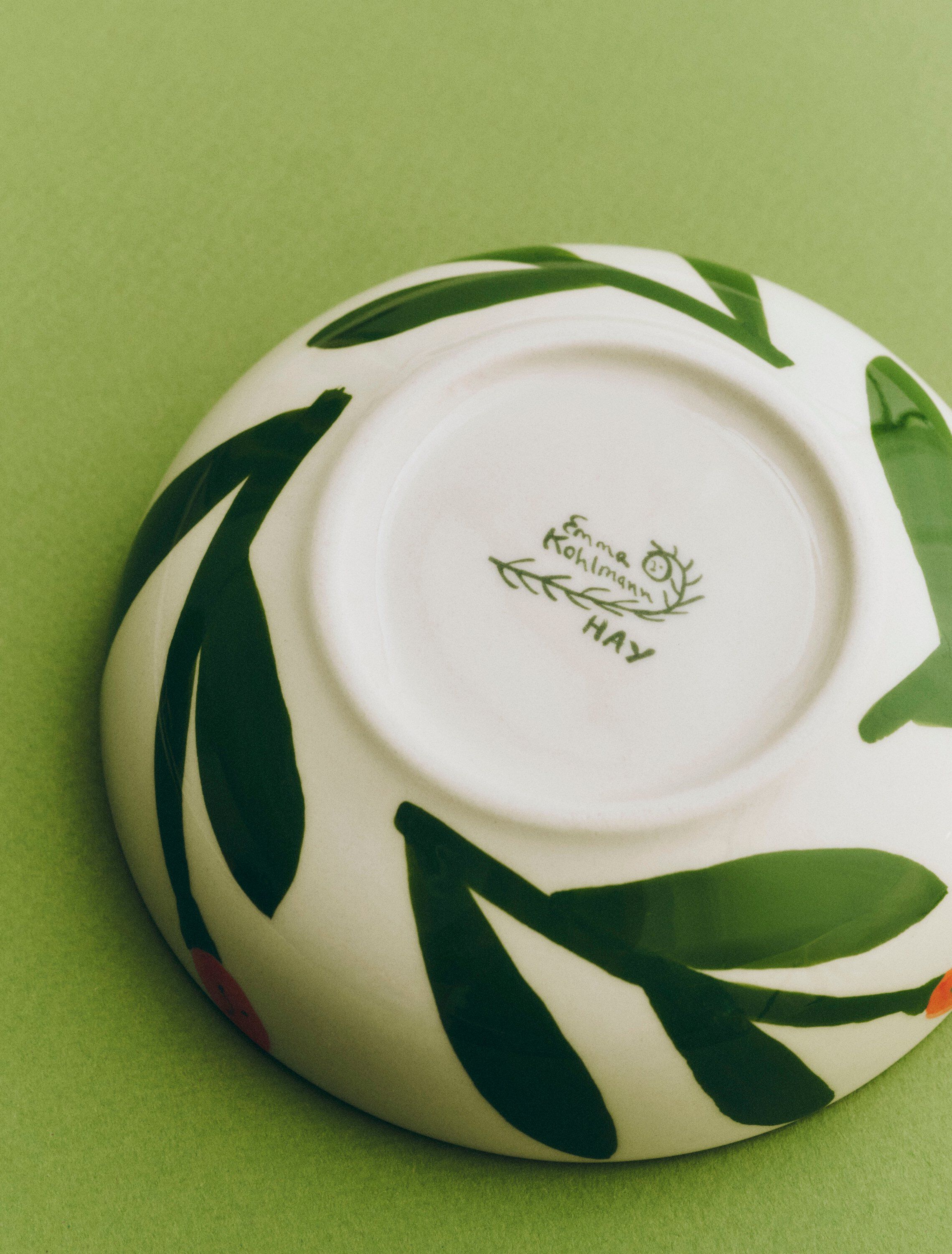 La Pittura Bowl - &Oslash;18 - Moon face vine