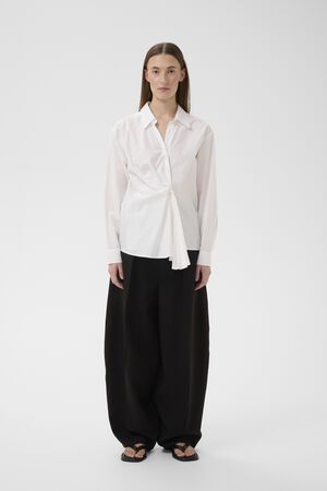 LELOIW DALLAS PLEATED SHIRT