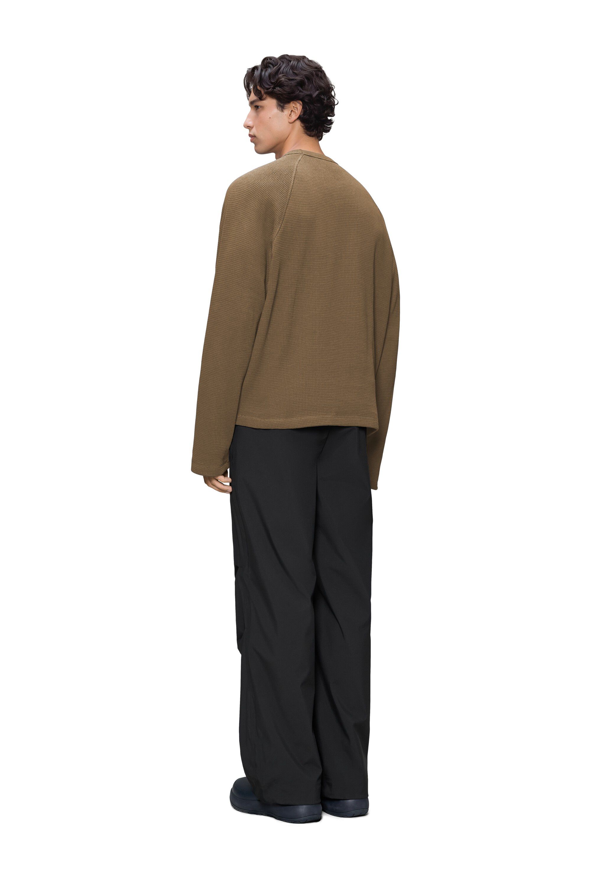 Waffle Long Sleeve T-Shirt Rains