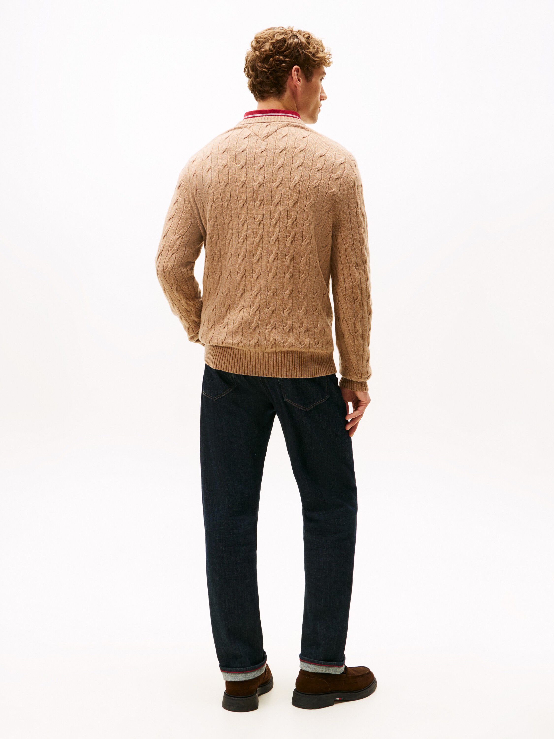 LAMBSWOOL BLEND CABLE CREW