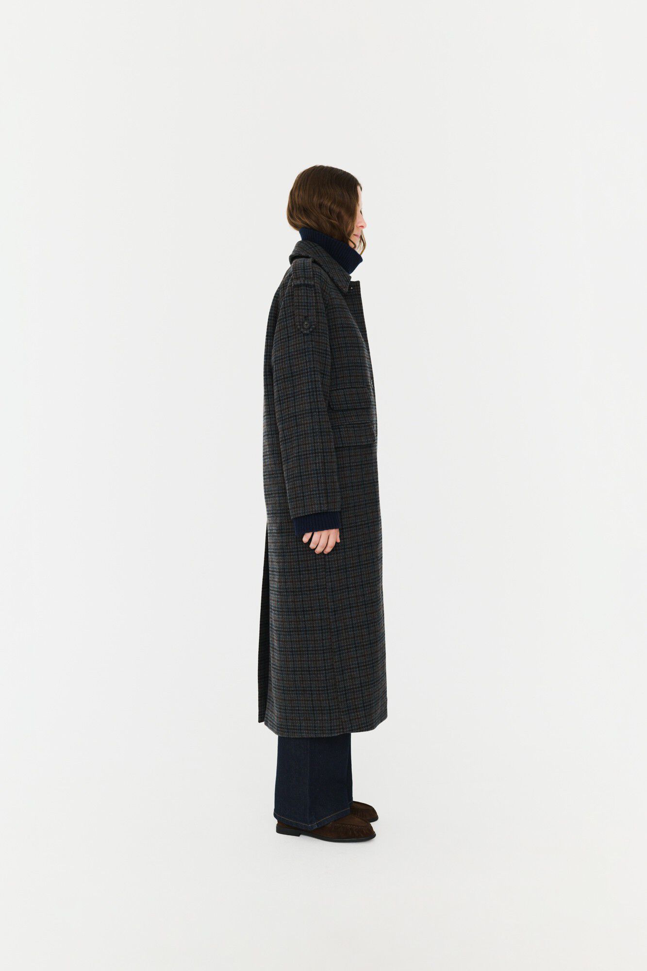 Reeva 12 Coat Wool mix - GRS