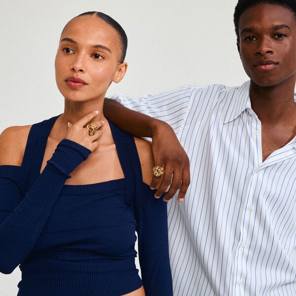 ECLIPSE ring gold-plated