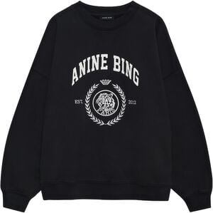 MILES SWEATSHIRT COLLEGIATE - VINTAGE BLACK