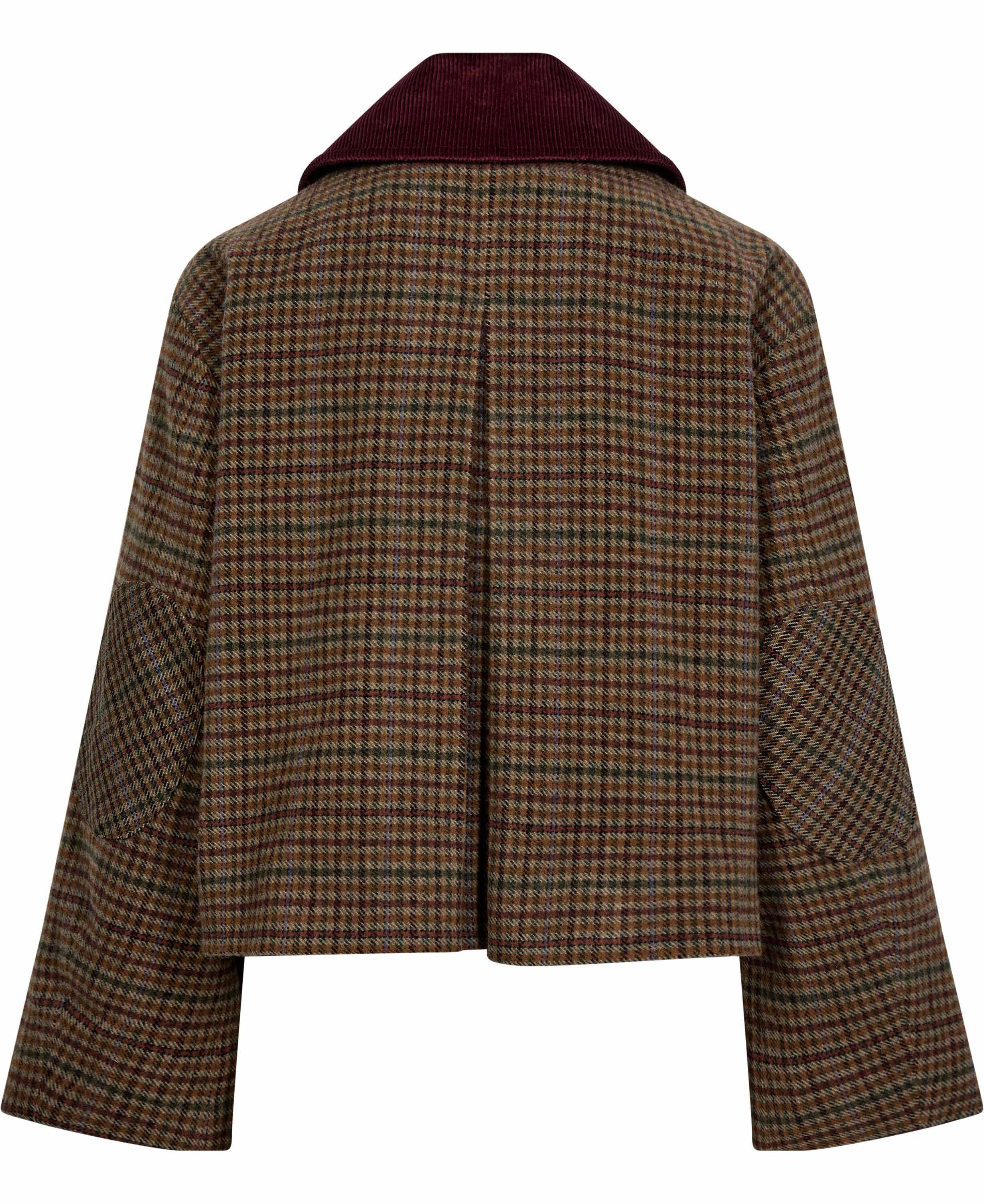 Heavy Check Twill Short Barn Jacket