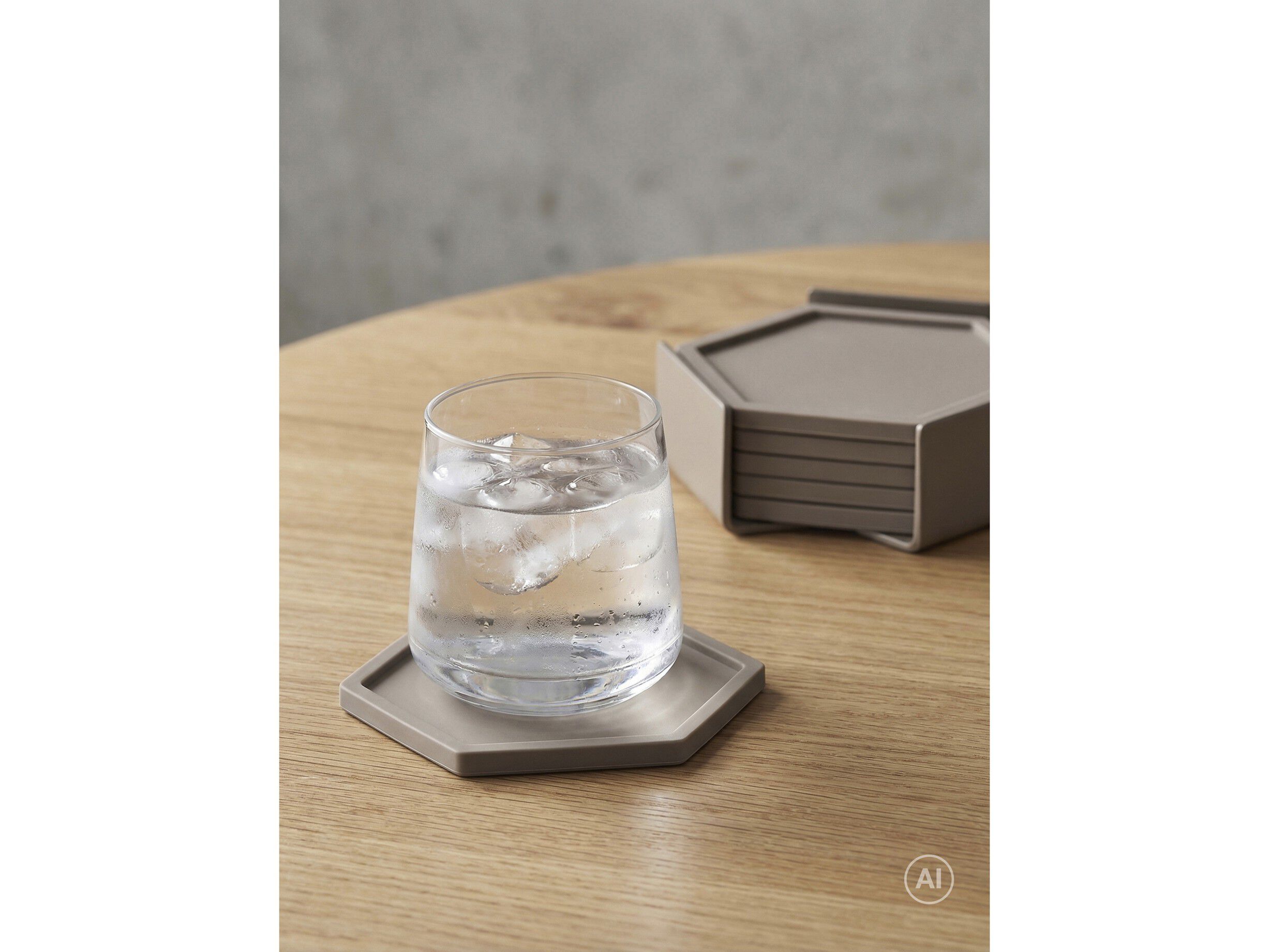 Glasbrikker Bold 6 stk. Black