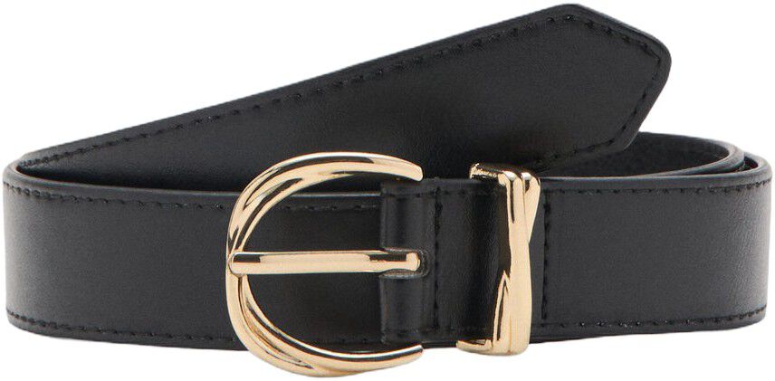 Oval buckle belt