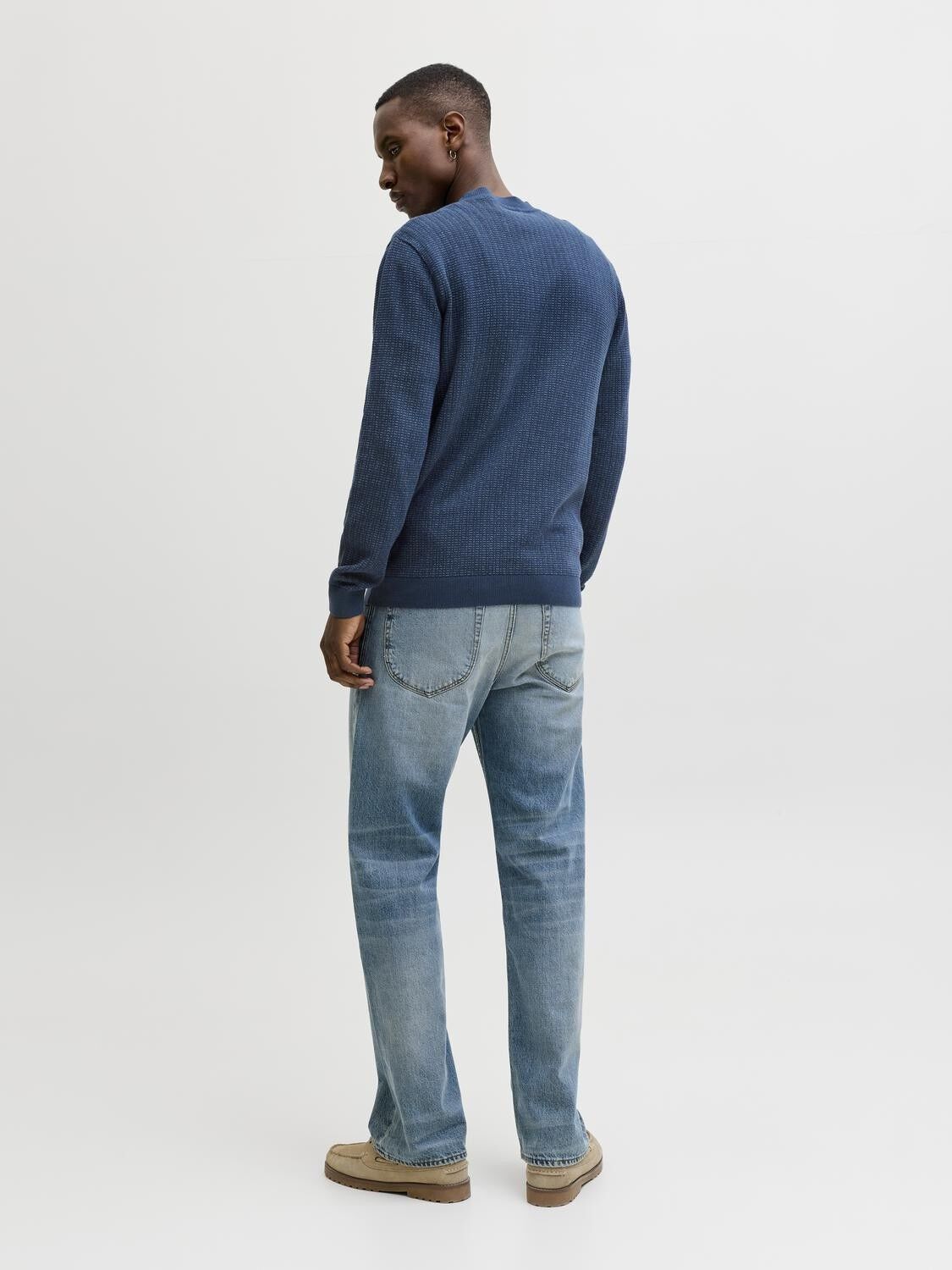 Jprbluwill Knit Crew Neck Styd Ss26
