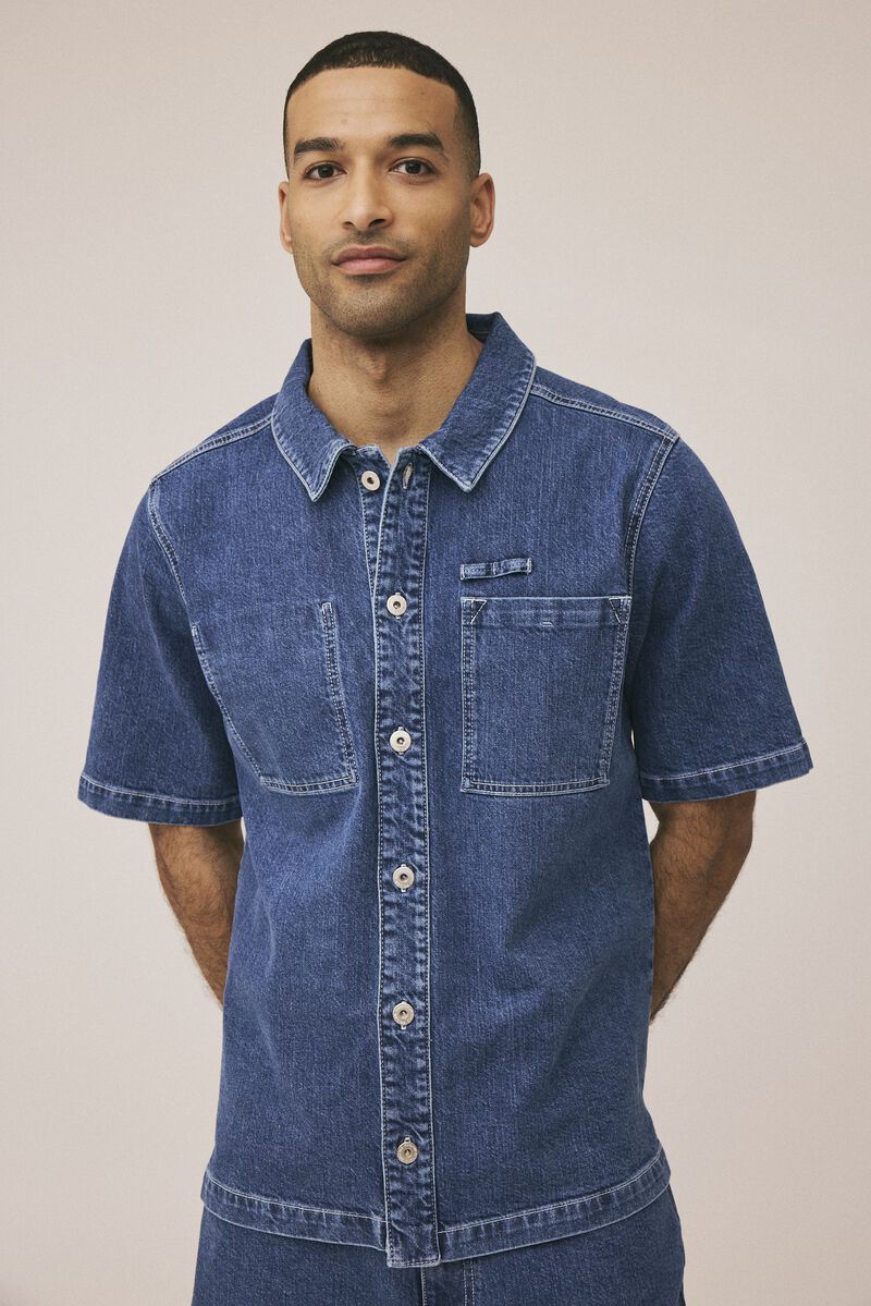 Domenic 8 Short Sleeved Shirt Gots
