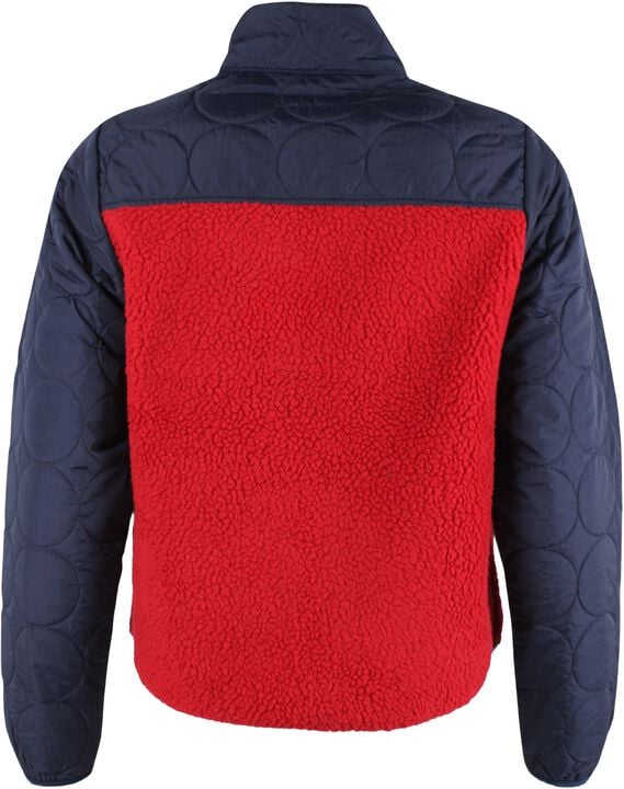 Danehazel Fleece Zip-Up Dk Navy/Dk Red
