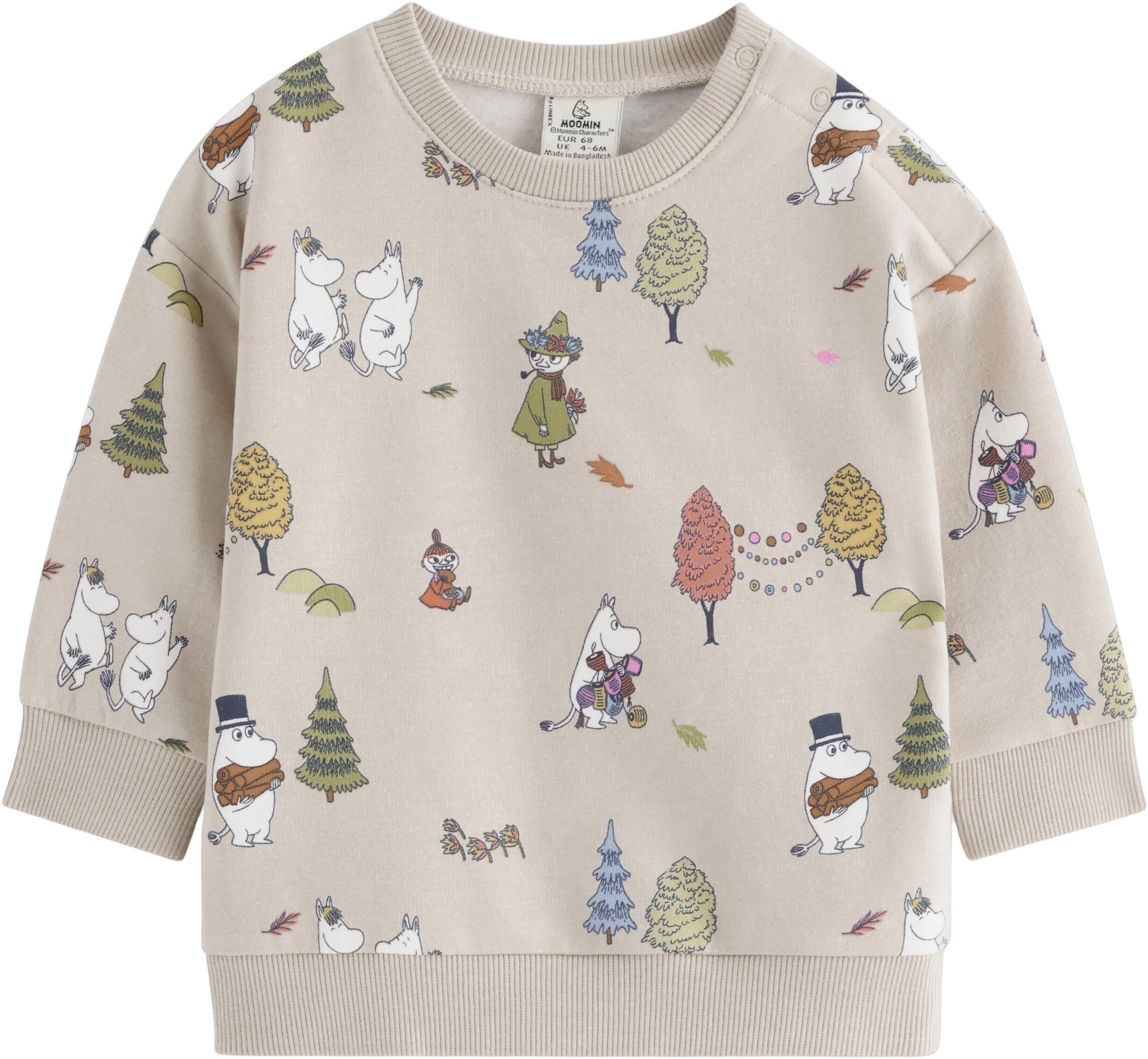 Sweater aop Moomin