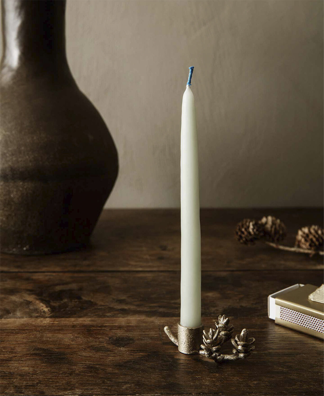 Forest Candle Holder - Brass