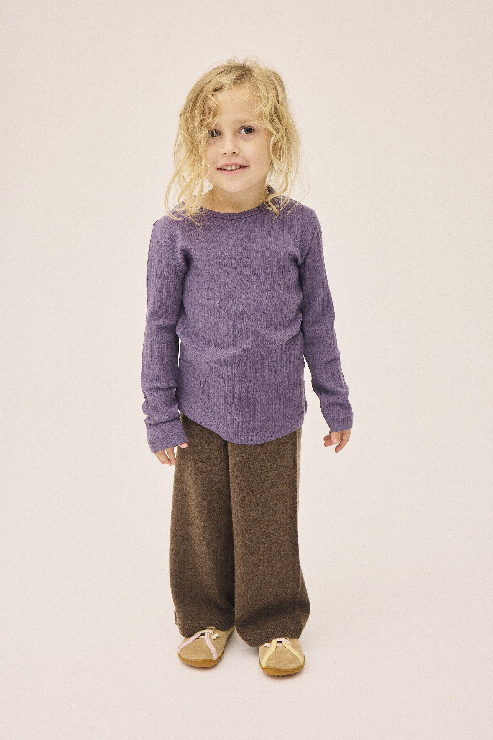 Strikka 13 RWS wool & GCS cashmere pants