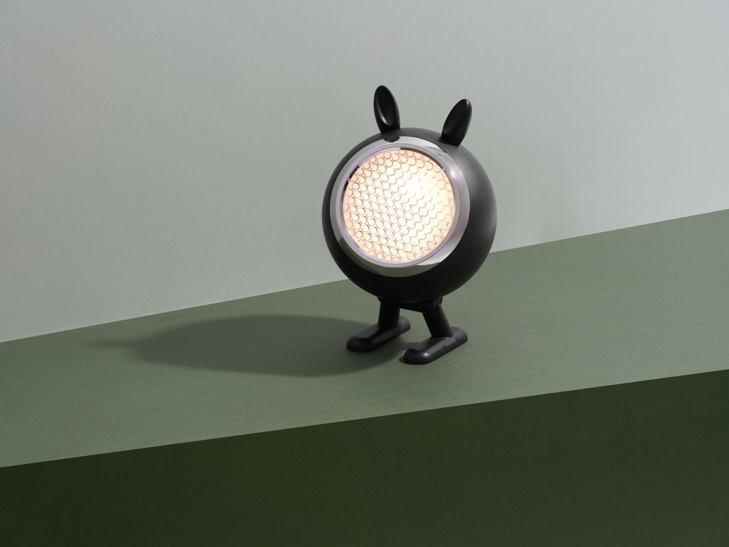 Norbitt, LED lamp, Rechargeable, In/Outdoor, Squid black