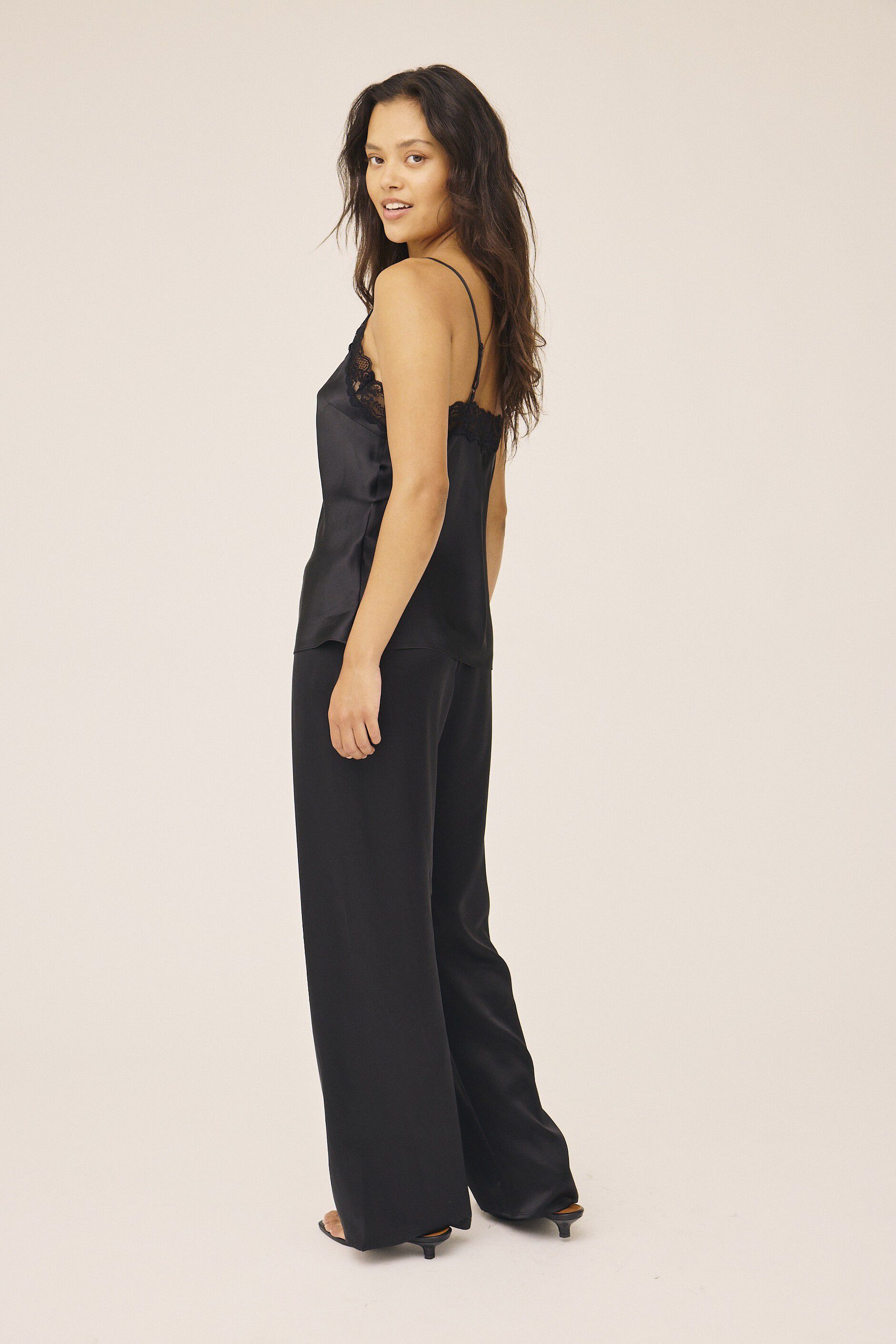 Moon 2 G - Regular Pyjamas Trousers, 100% Silk