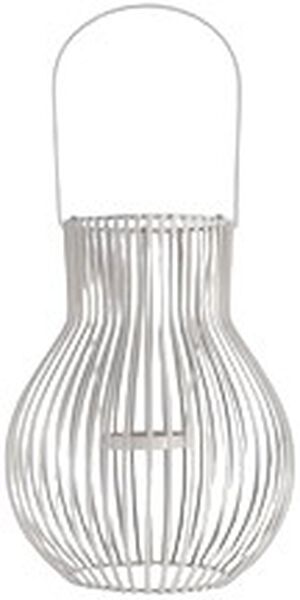 UPSIDE DOWN lantern, outdoor, large, light grey