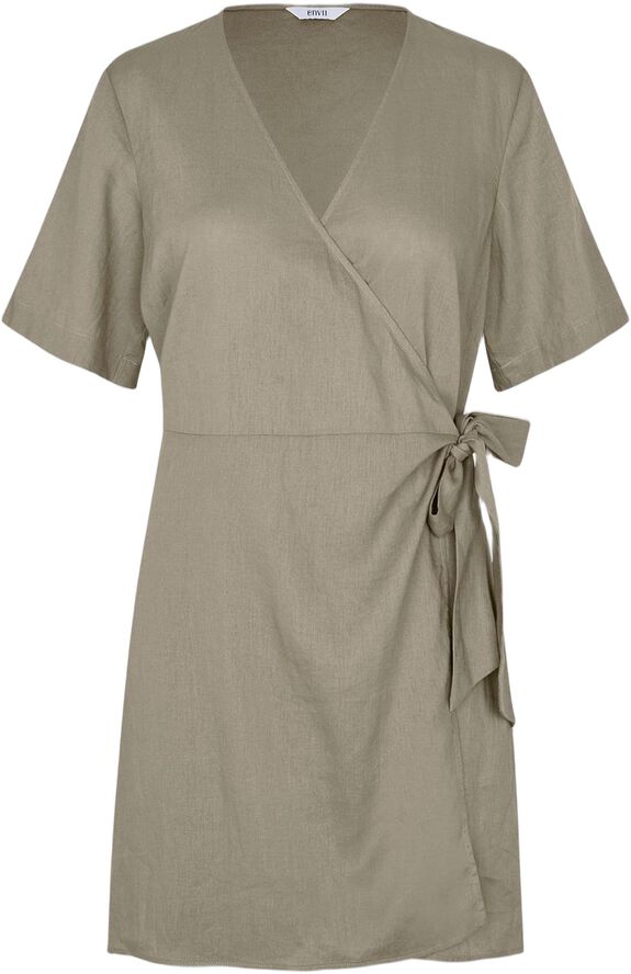 ENMARTINA SS WRAP DRESS 7244