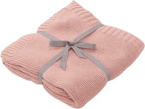 Strikket babyt&aelig;ppe