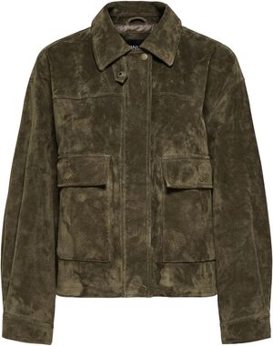 ONLKAIA REAL SUEDE JACKTET OTW