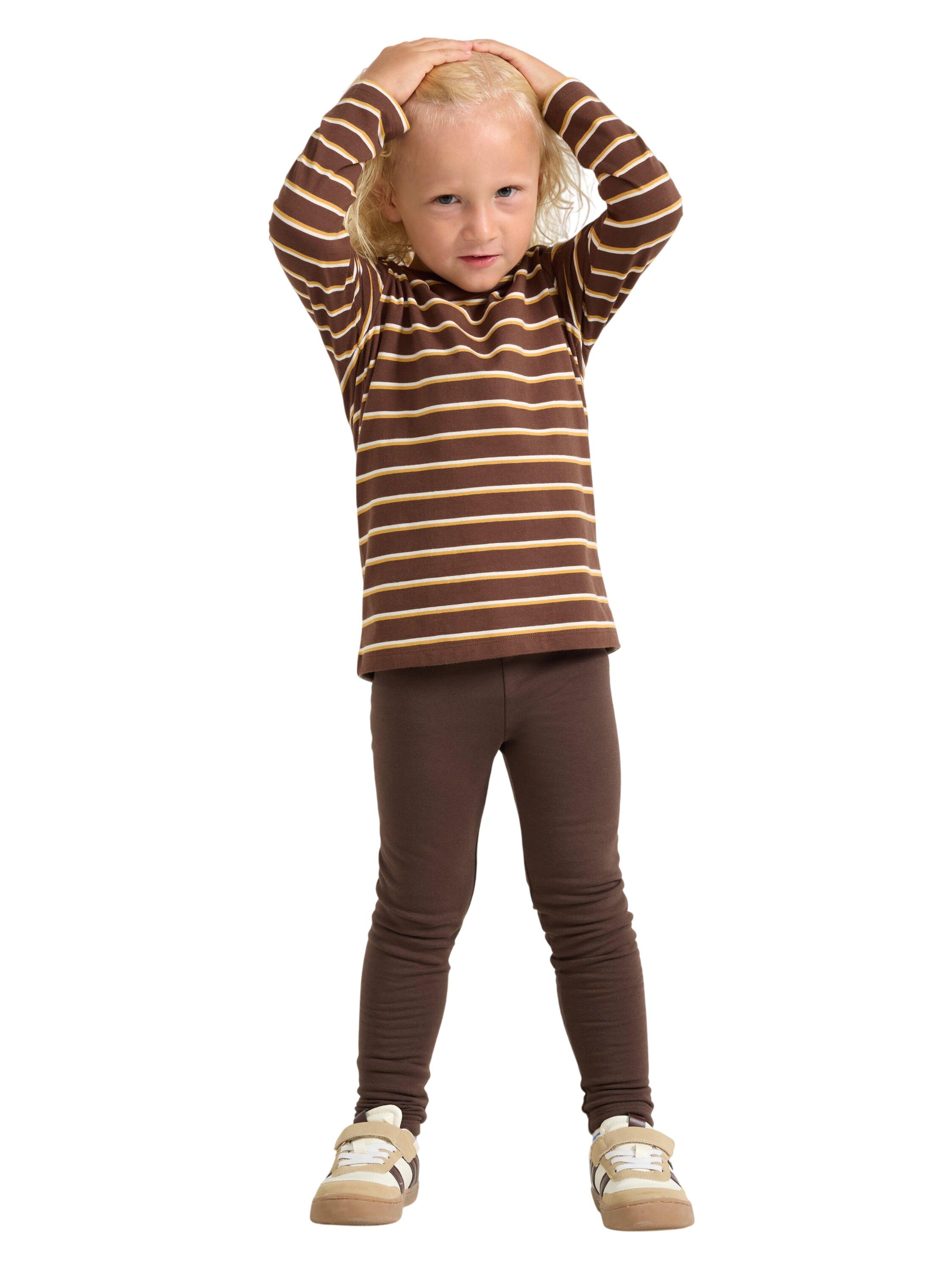 Top l s striped basic