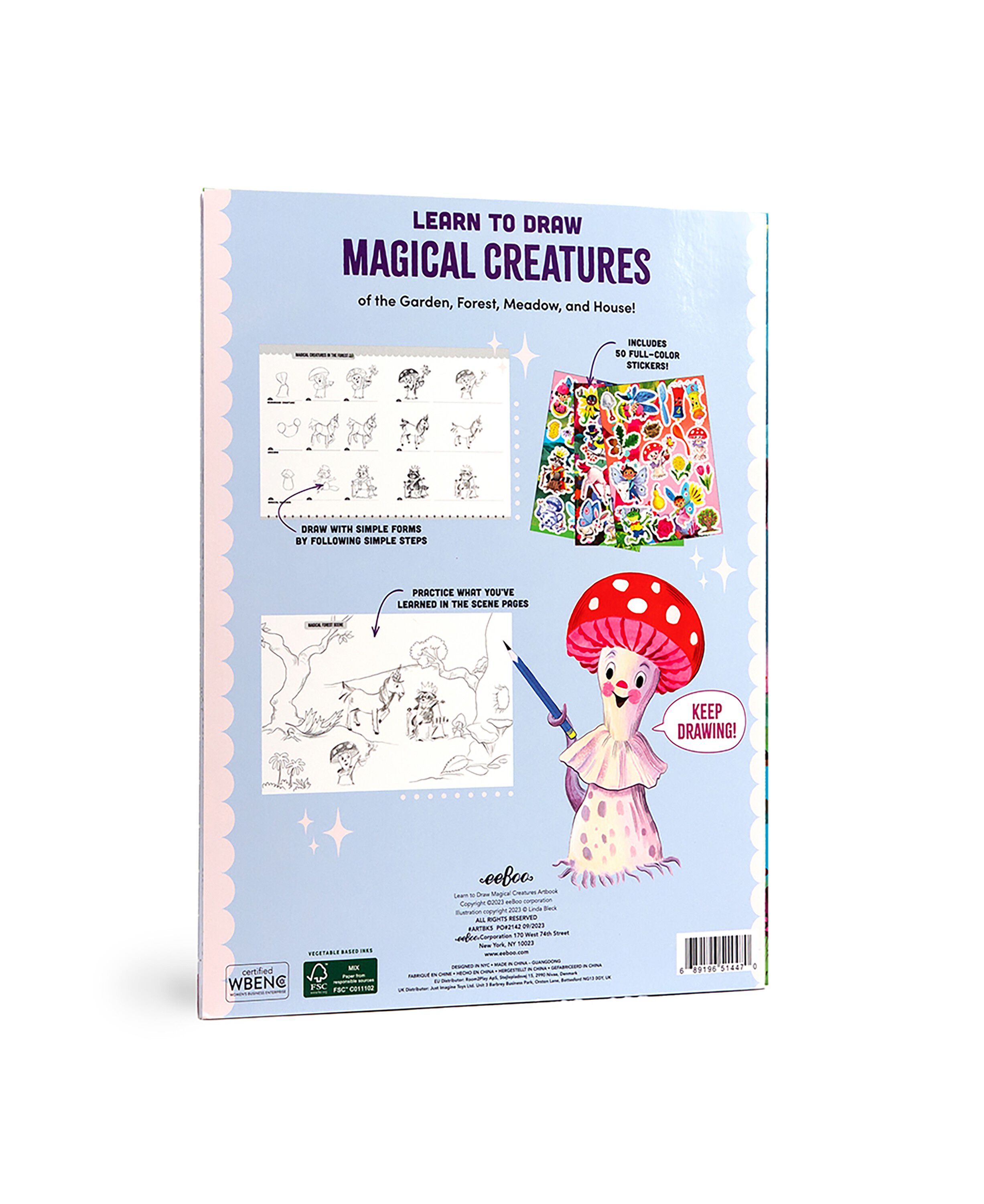 eeBoo - L&aelig;r at tegne - Magiske skabninger