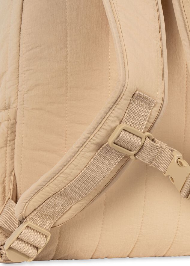 JUNO QUILTED SEQUIN BACKPACK MIDI