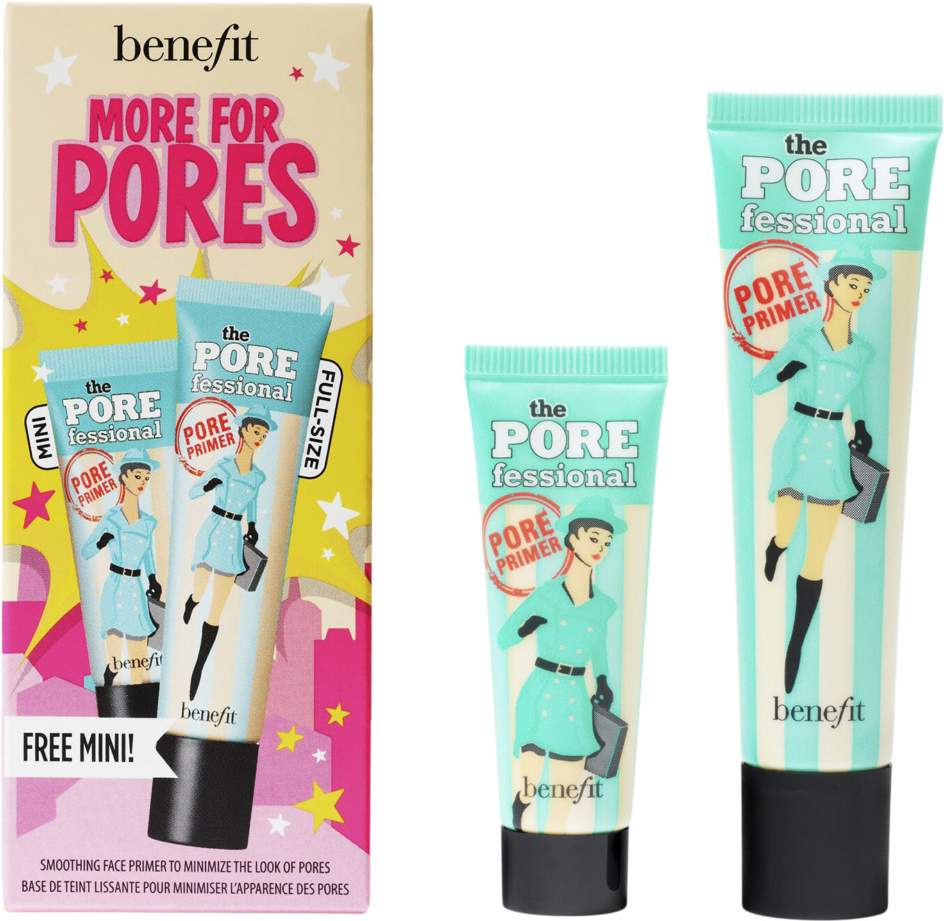 Porefessional  Booster Set - Full-size + FREE mini pore primer