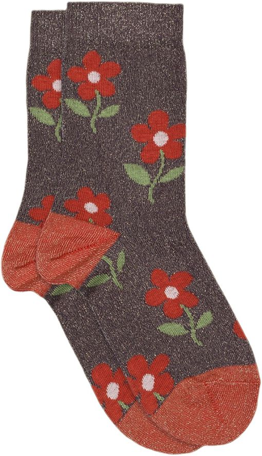 Posies glitter socks