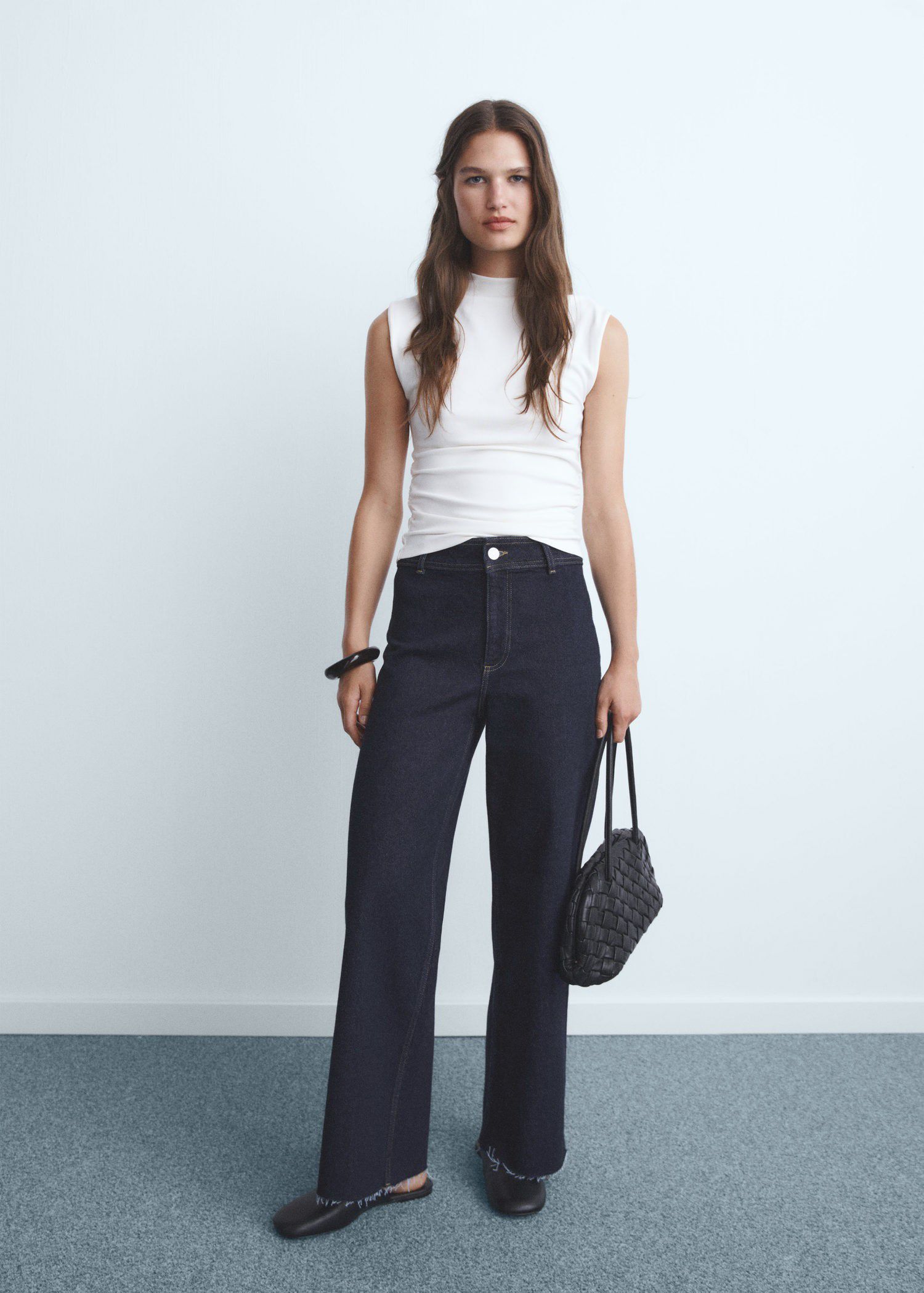 Catherin culotte high-rise jeans