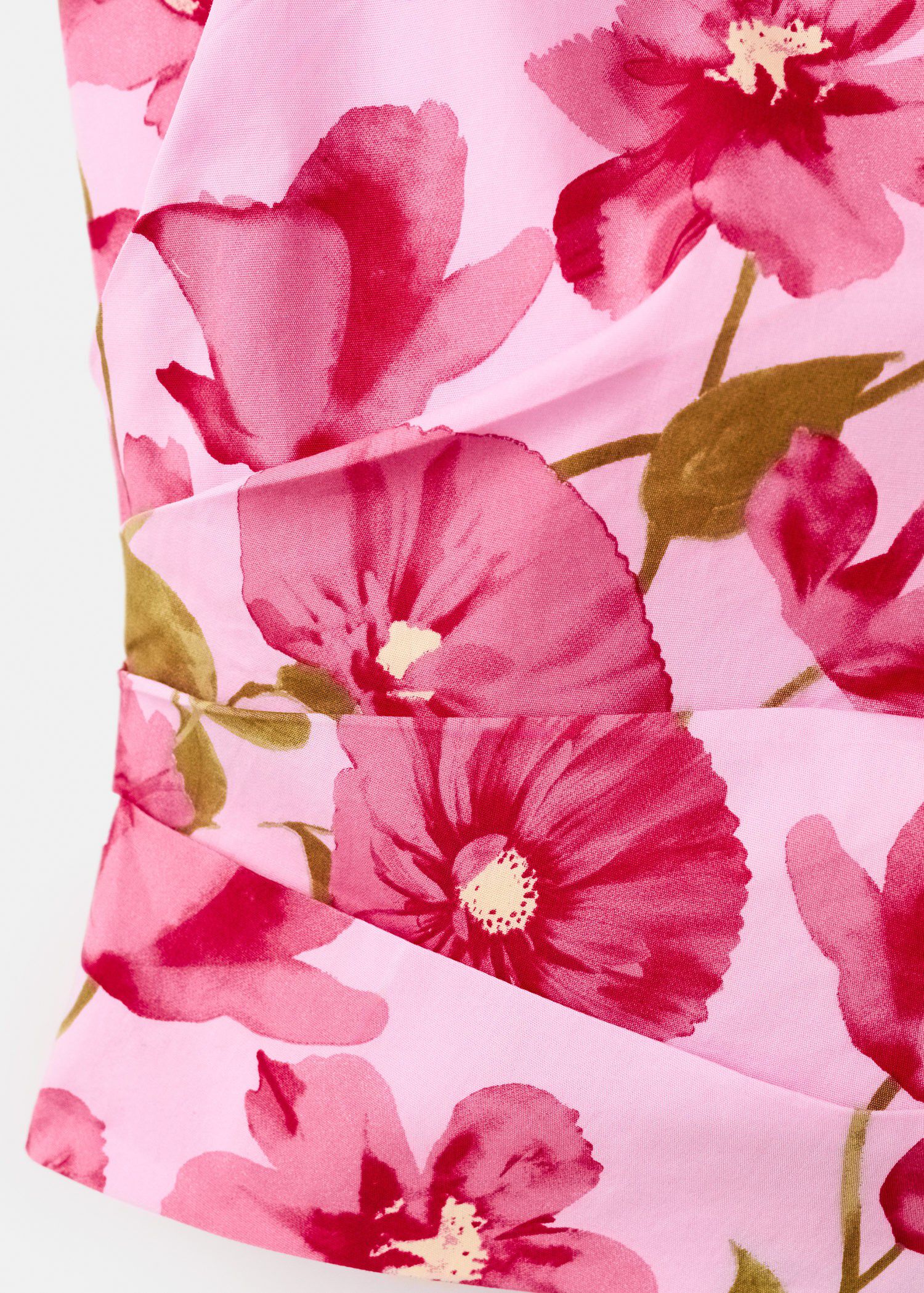Floral halter neck top