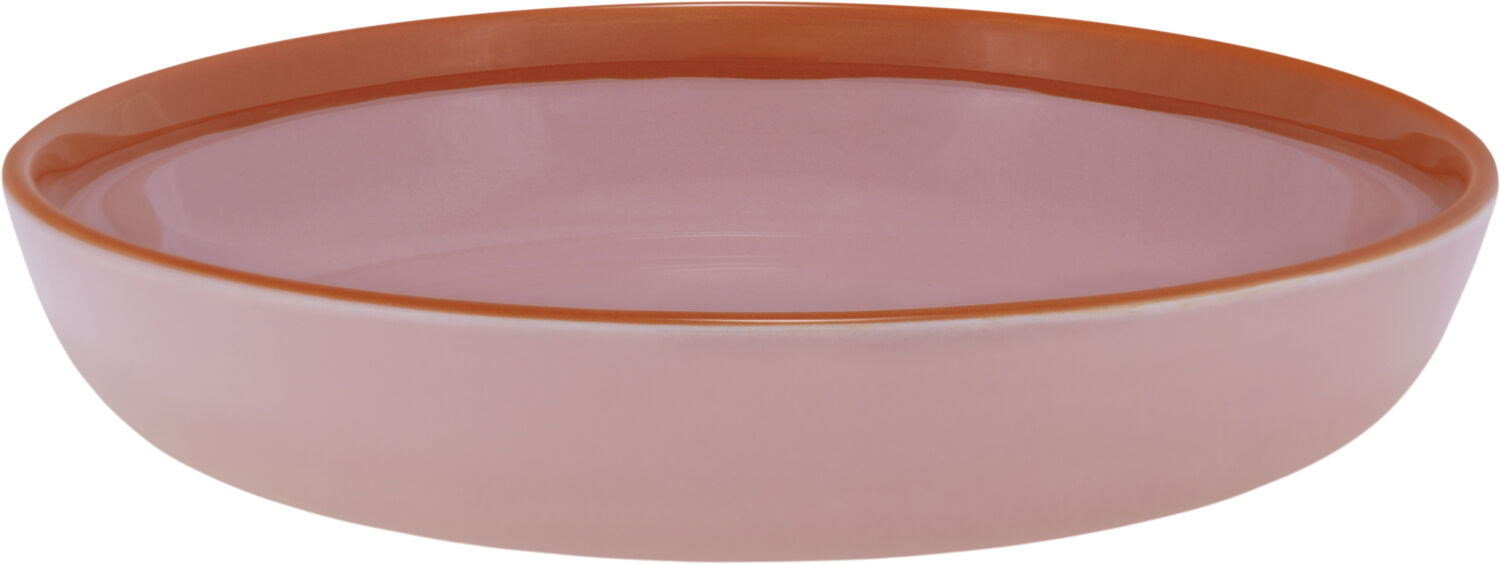 Play sk&aring;l/tallerken 22cm pink-orange