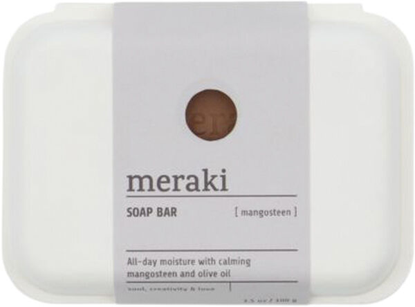 Børste- og sæbeholder, MKDatura, Shellish grey