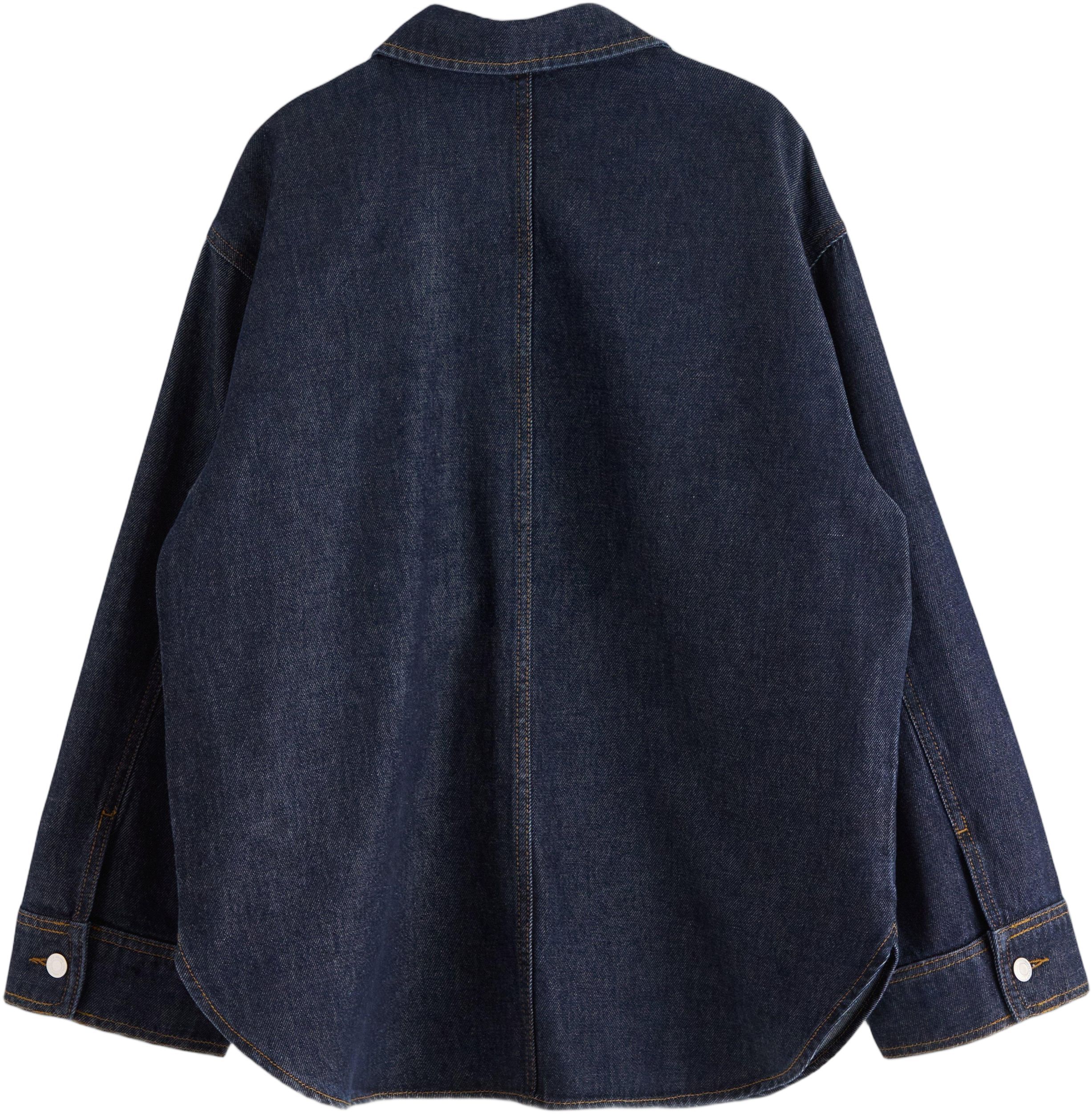 Denim jacket with a relaxed fit, fe