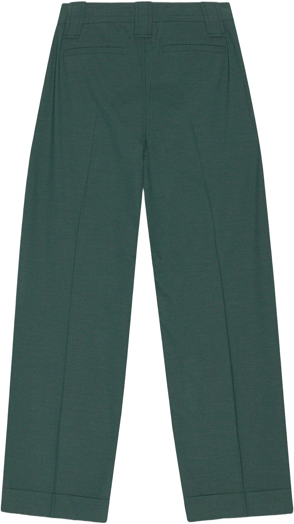 Drapey Melange Loose Mid Waist Plea