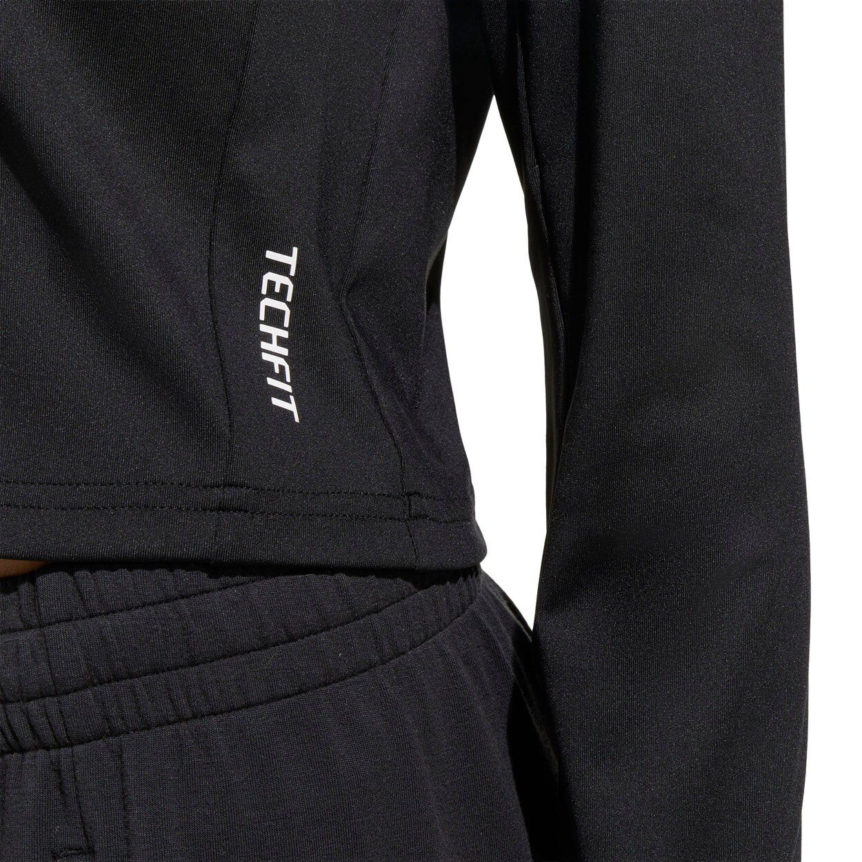 TECHFIT Long-Sleeve Crop Top