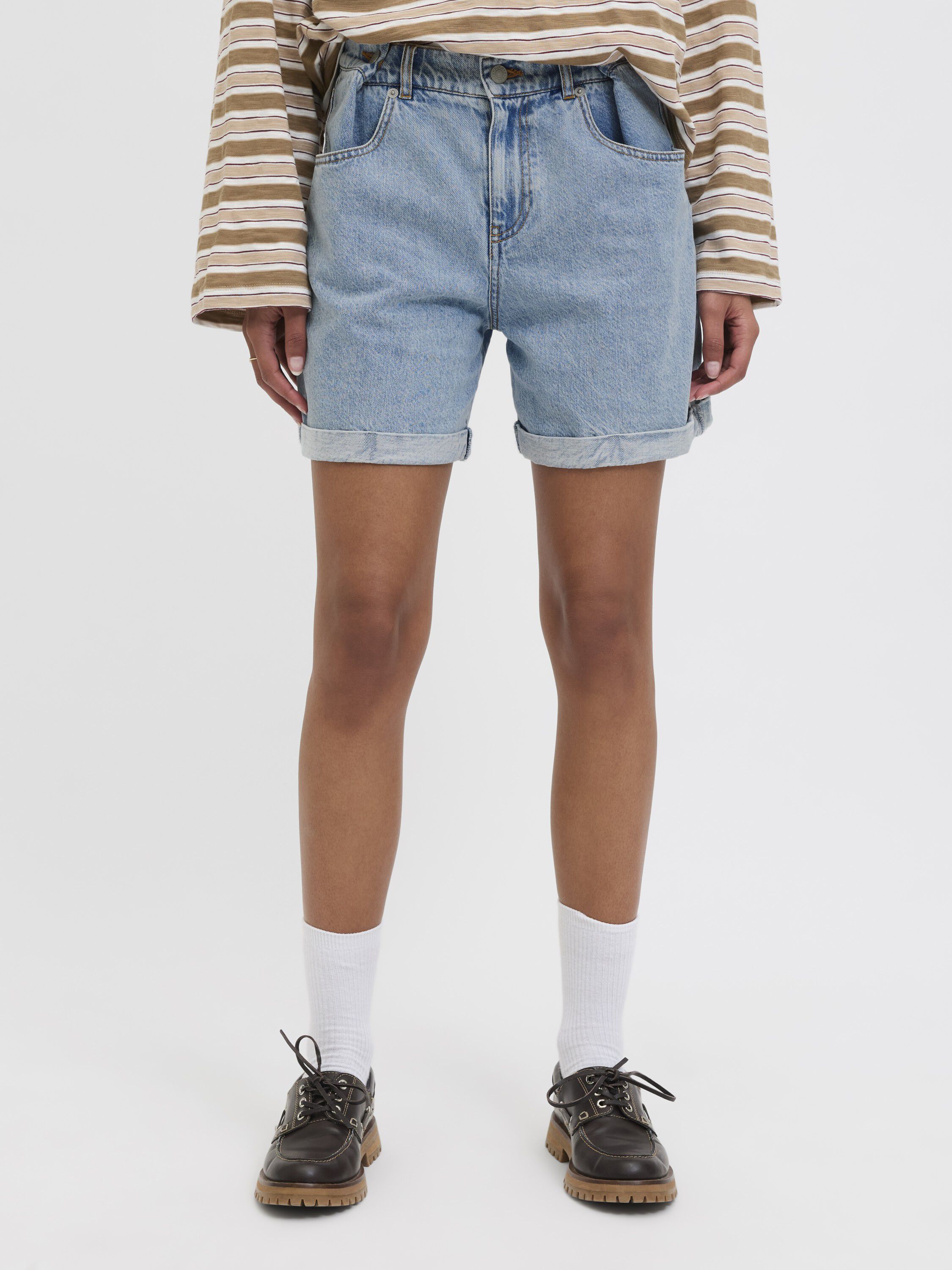 JXDORA NARA LOOSE HW DENIM SHORTS D