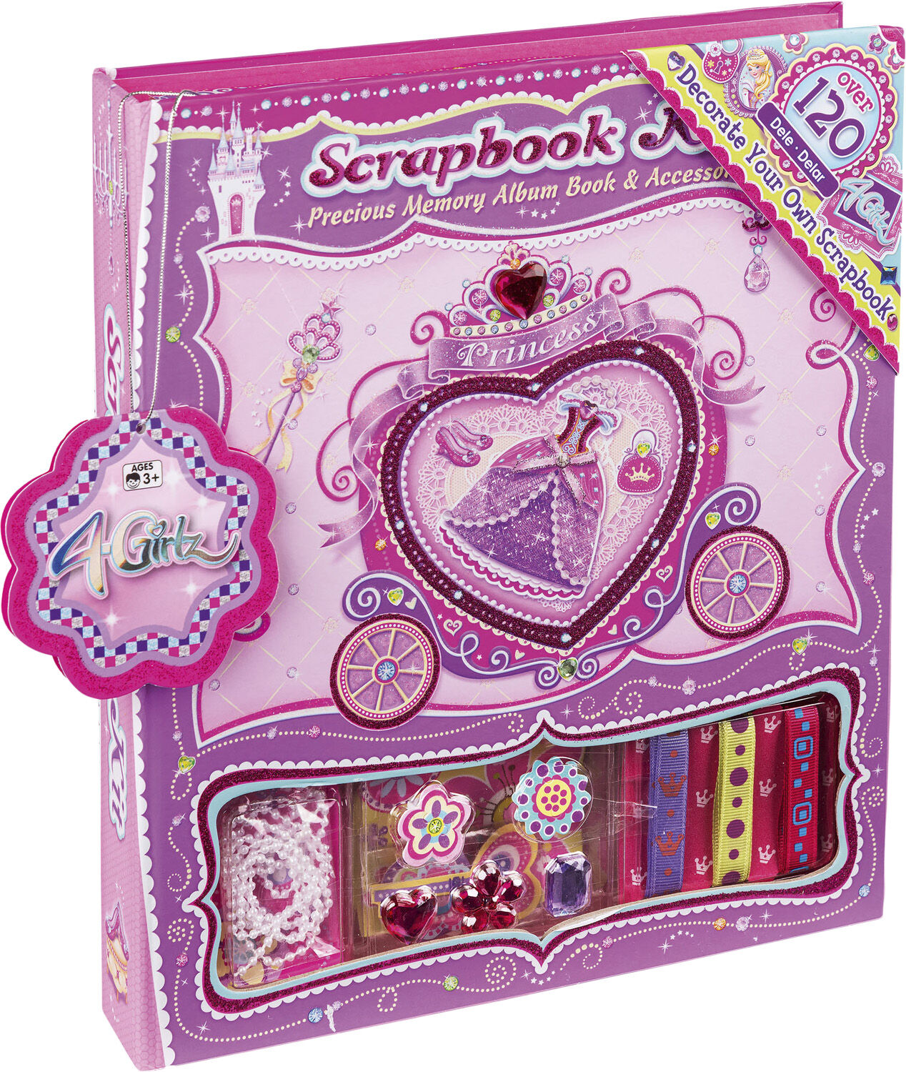 4GIRLZ SCRAPBOG S&AElig;T 150dl