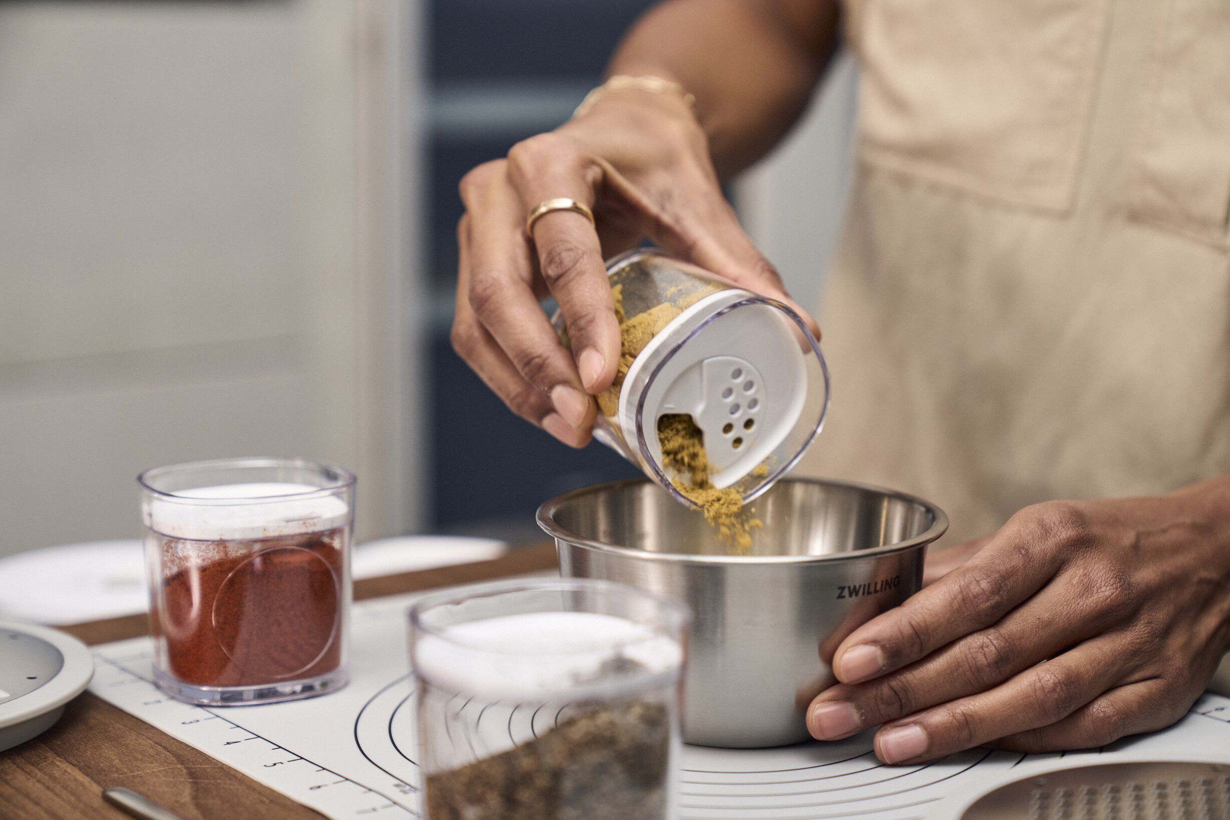Fresh & Save BOWLS Vakuumsk&aring;l S / 12 cm, Rustfrit st&aring;l, S&oslash;lv