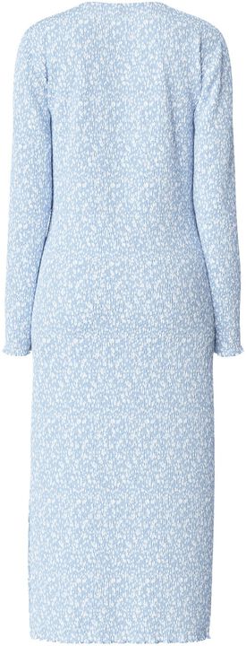 PCFLORA LS MIDI DRESS JRS BC